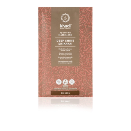 Khadi - Masque capillaire Shikakai brillance profonde - 50g