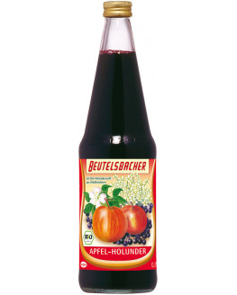 Beutelsbacher - Apfel-Holunder Saft naturtrüb - 0,7l