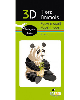 Fridolin - Panda Paper Kit | Miraherba Christmas