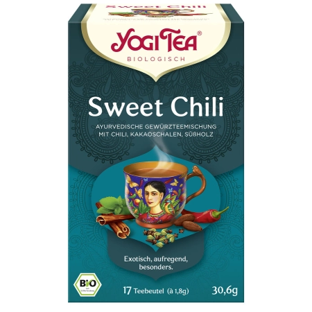 Yogi Tea - Sweet Chili Organic - 17 bolsitas de té