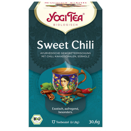 Yogi Tea - Sweet Chili Organic - 17 tea bags | Miraherba organic tea
