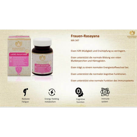 Maharishi Ayurveda - Frauen - Rasayana - 60 Tabletten