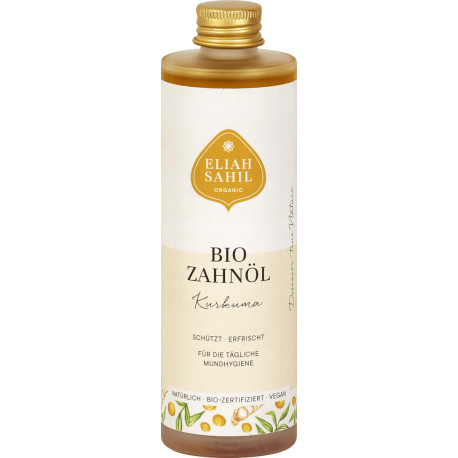 Eliah Sahil - Bio Zahnöl de Cúrcuma en 100 ml de