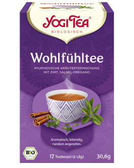 Yogi Tea - Wohlfühltee Bio - 17 Teebeutel | Miraherba Bio Tee