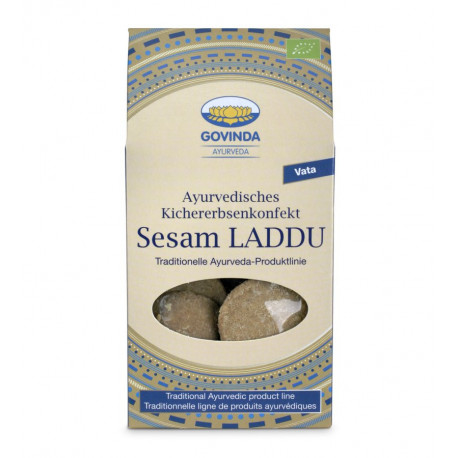 Govinda - Sesam-Laddu - 120g | Miraherba Bio-Süßigkeiten