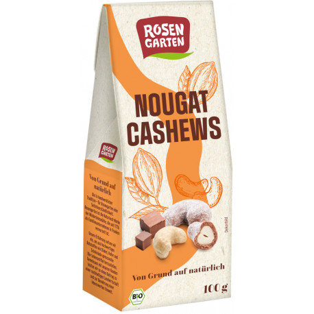 Rosengarten - Nougat-Cashews - 100g | Miraherba Weihnachten