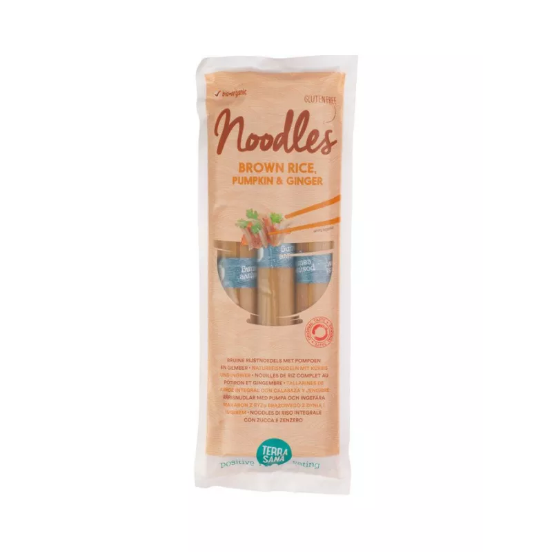 Terrasana - Spaghetti di riso integrale con zucca e zenzero - 250g