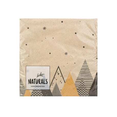 Naturals - eco napkin zigzag fir | Miraherba eco household