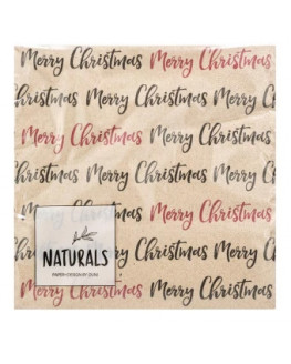 Naturals - eco-napkin Merry Christmas | Miraherba eco household