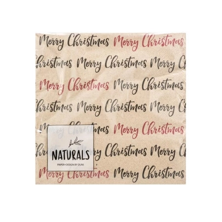 Naturals - eco-napkin Merry Christmas | Miraherba eco household