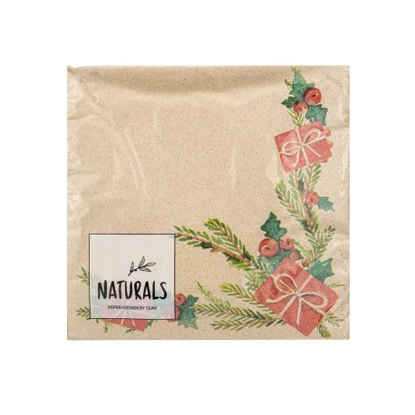 Naturals - brindilles de serviettes écologiques - 25 pièces