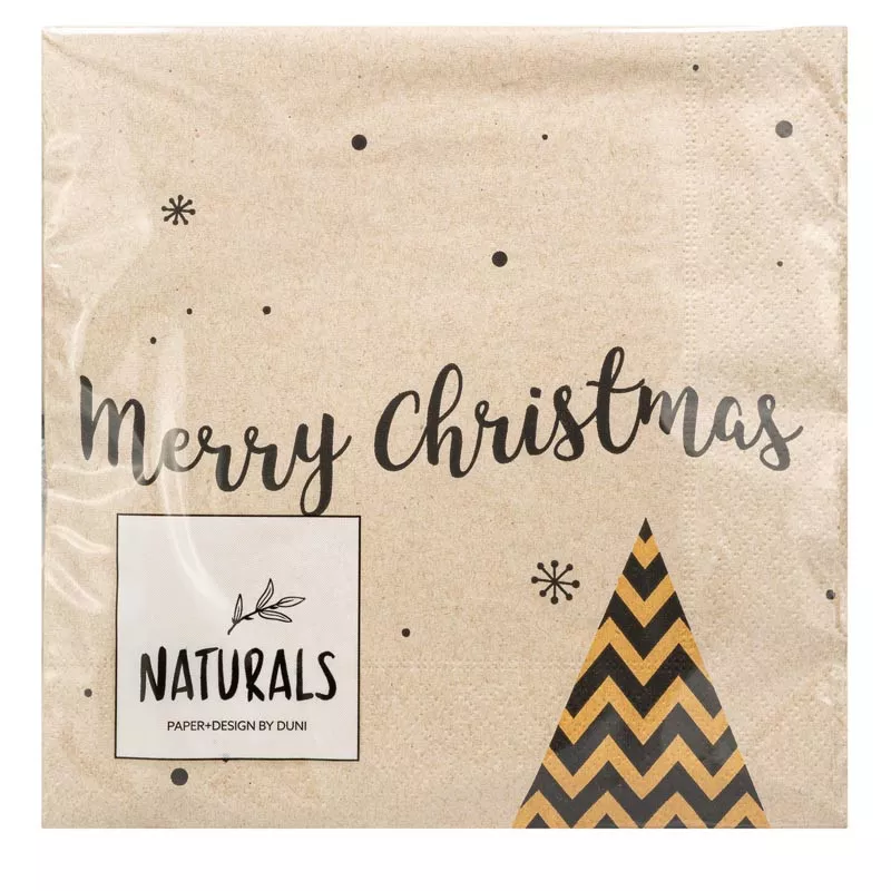 Naturals - Öko-Serviette Christmas Tanne | Miraherba Öko-Haushalt