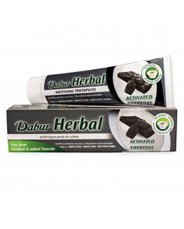 Dabur - Dentifrice Herbal Charbon - 100ml | Soins dentaires Miraherba
