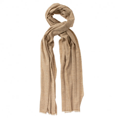 Miraherba - cashmere scarf, lama - diamond