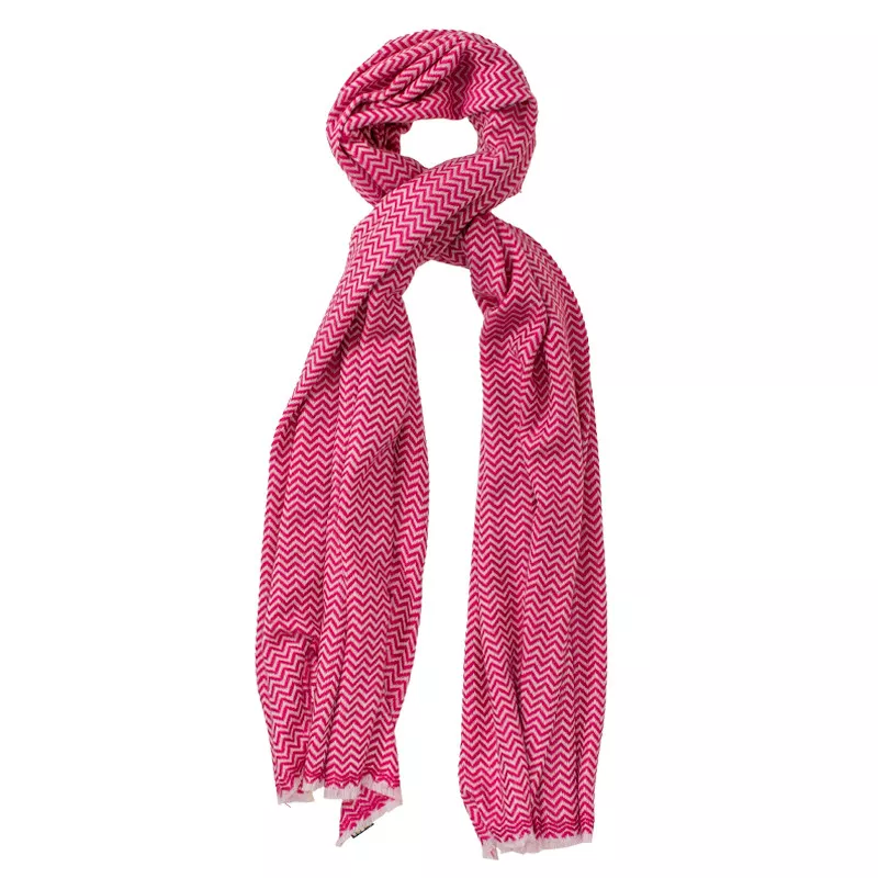 Miraherba - Kaschmir Lama Schal - ZickZack | Miraherba Textilien