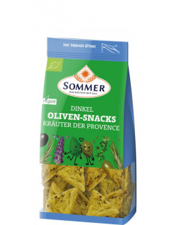 Sommer - Dinkel Oliven-Snacks Kräuter, vegan - 150g