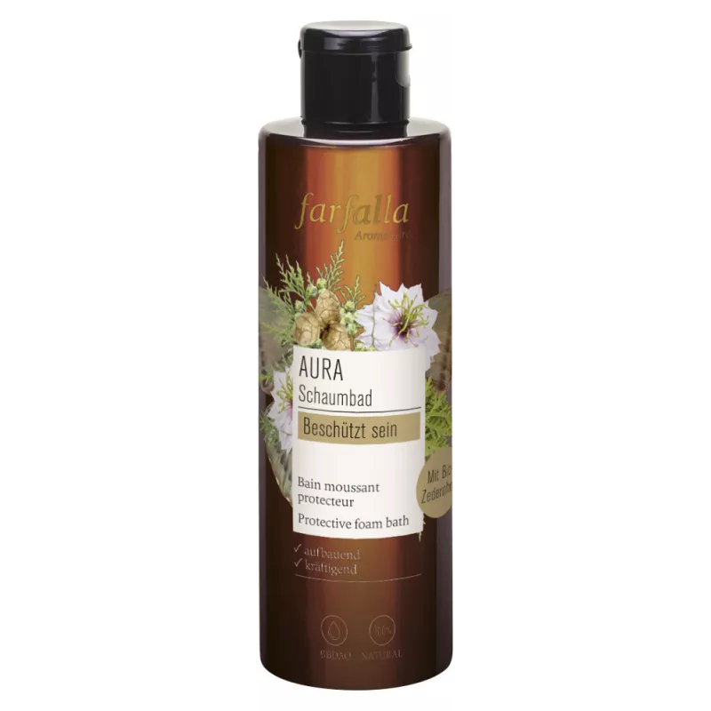 farfalla - Aura bubble bath - 200ml | Miraherba natural cosmetics