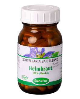 Sanatur - skullcap - 60 capsules | Miraherba food supplement