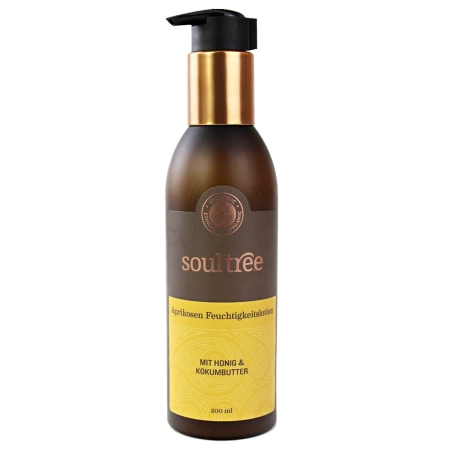 soultree - Lozione idratante all'albicocca - 200ml