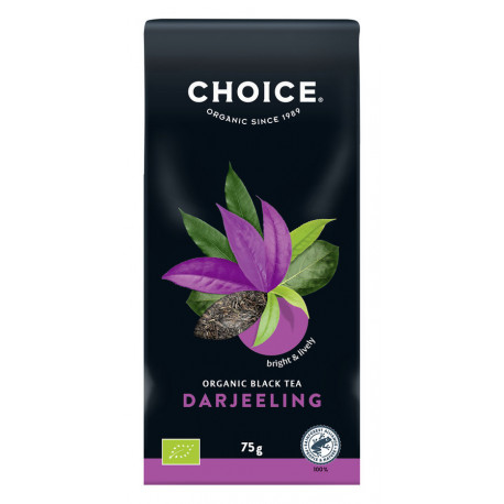 CHOICE - Tè aperto biologico Darjeeling - 75g | Tè bio Miraherba