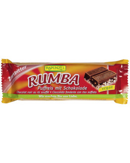 Rapunzel - Rumba puffed rice bar dark - 50g