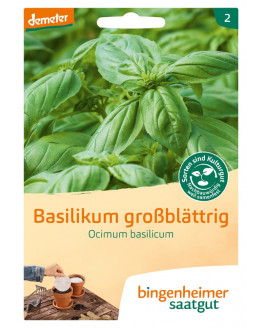 Bingenheimer Saatgut - basil seed discs | Miraherbas plants