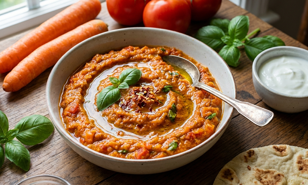 Basilikum-Möhren Chutney