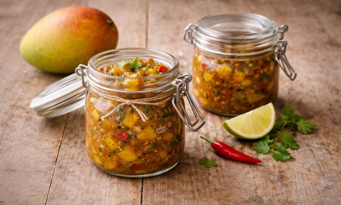 Tamarinden Chutney mit Mango