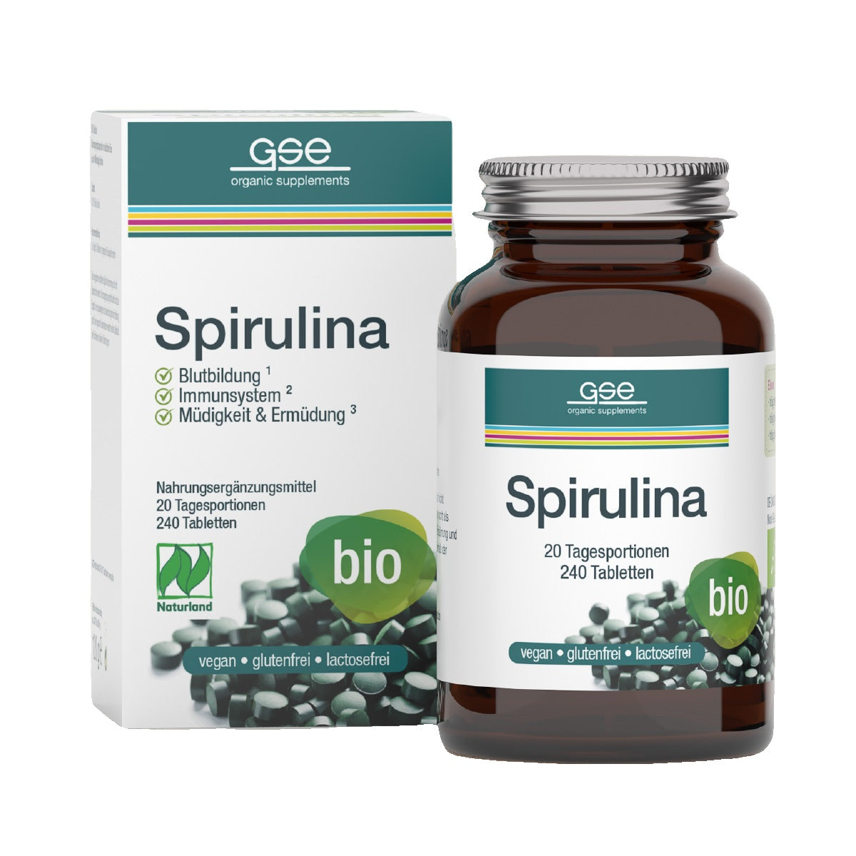 GSE - Bio Spirulina - 240 Compresse