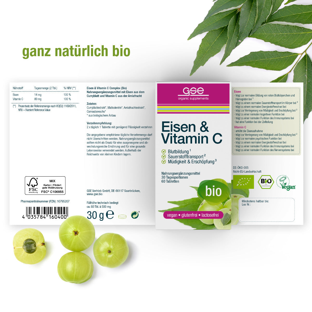 GSE - Bio Ferro & Vitamina C (Bio)