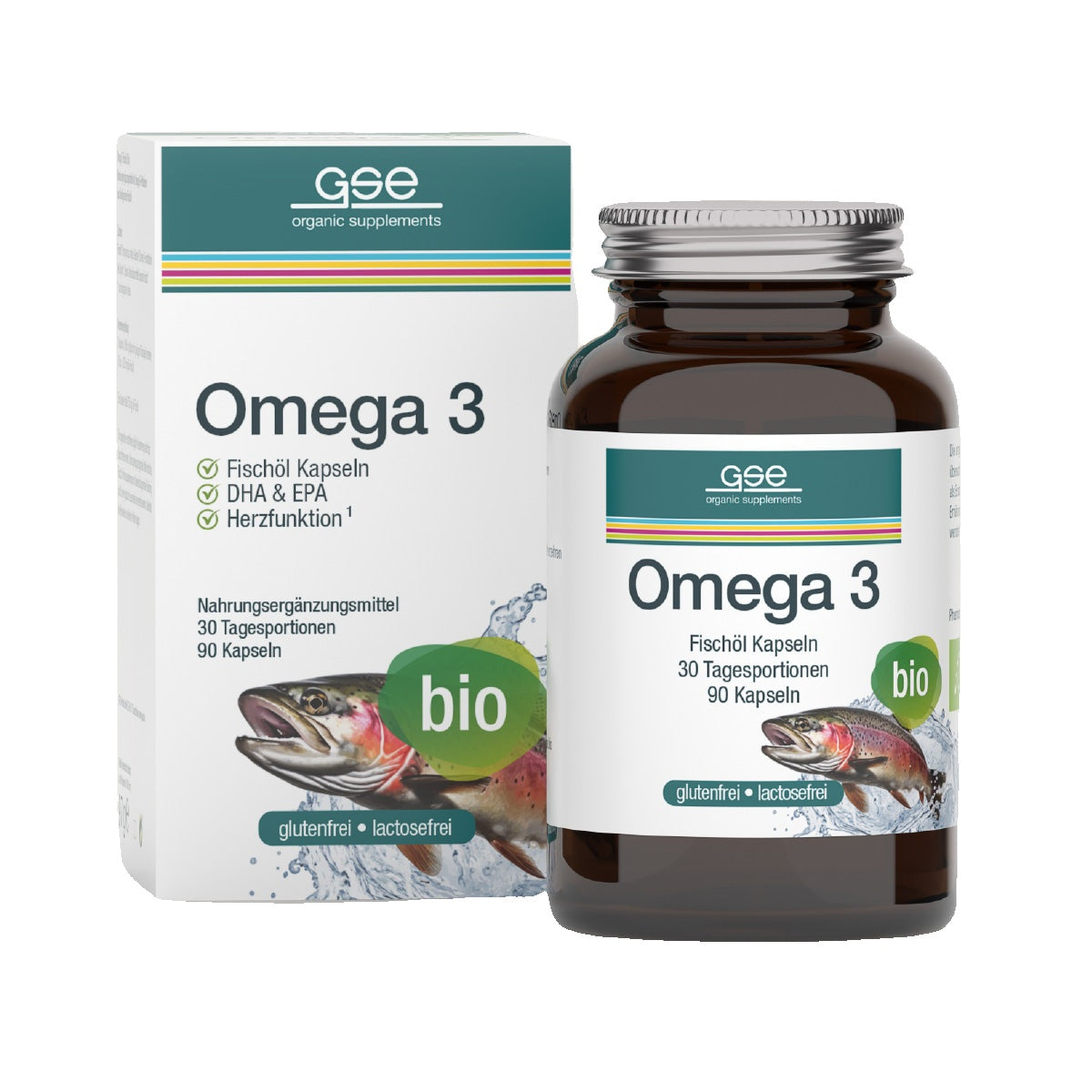 GSE - Omega 3 Fischöl Kapseln