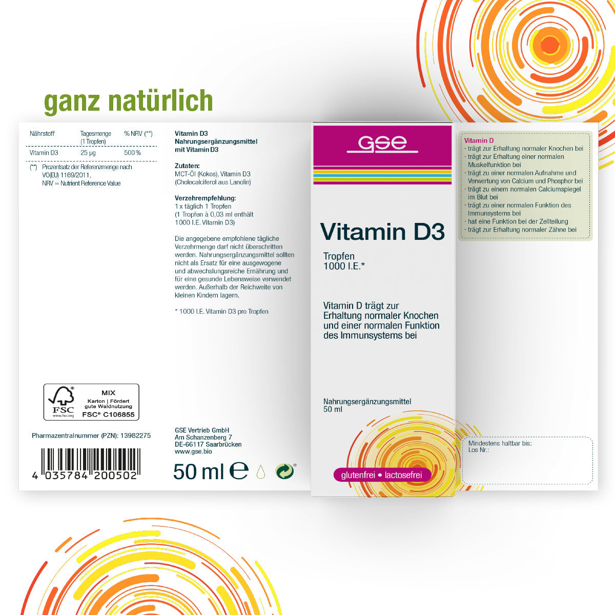 GSE - Vitamin D3 Tropfen