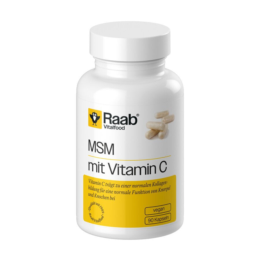 Raab - MSM 90 Kapseln mit Vitamin C