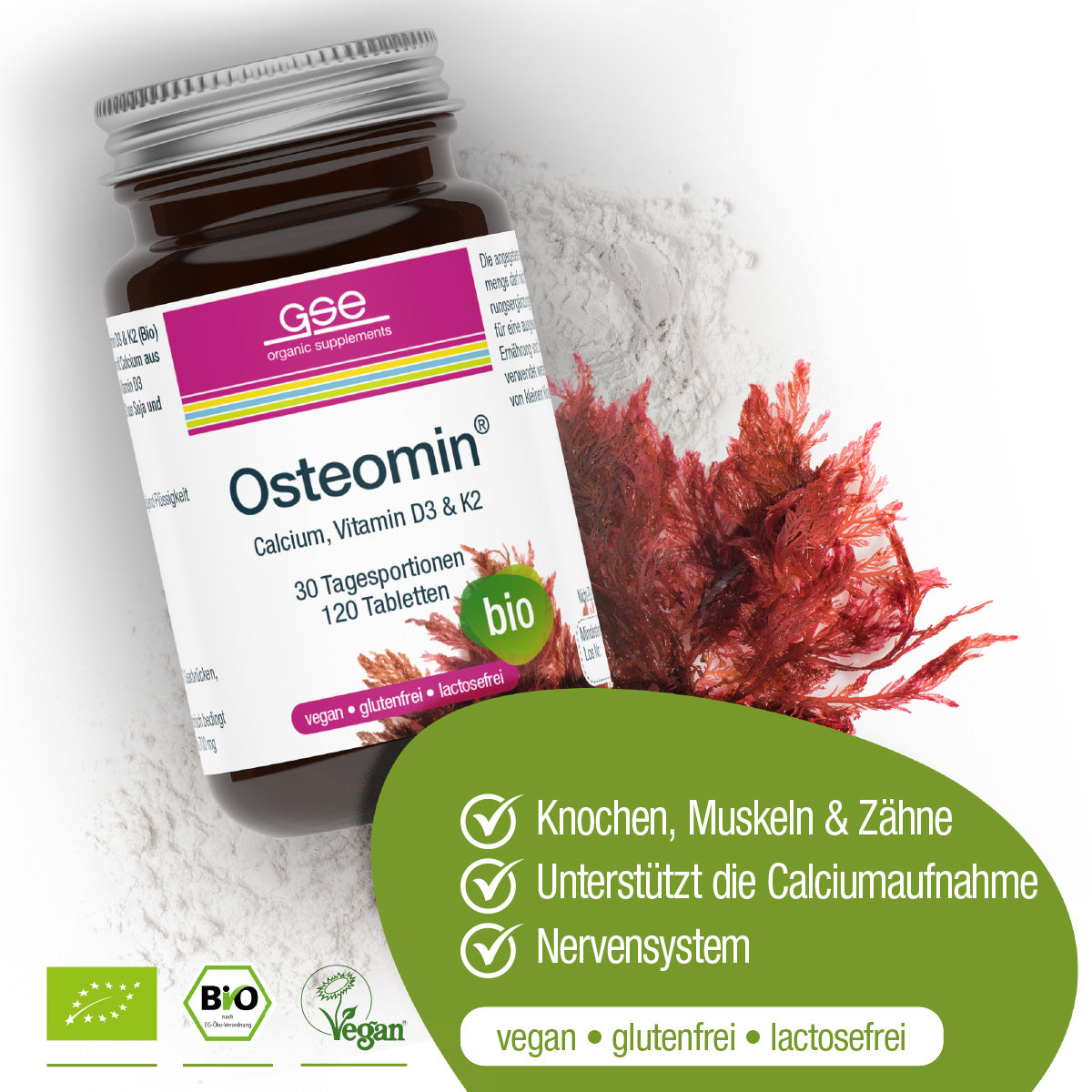 GSE - Osteomin Bio - 120 Tabletten