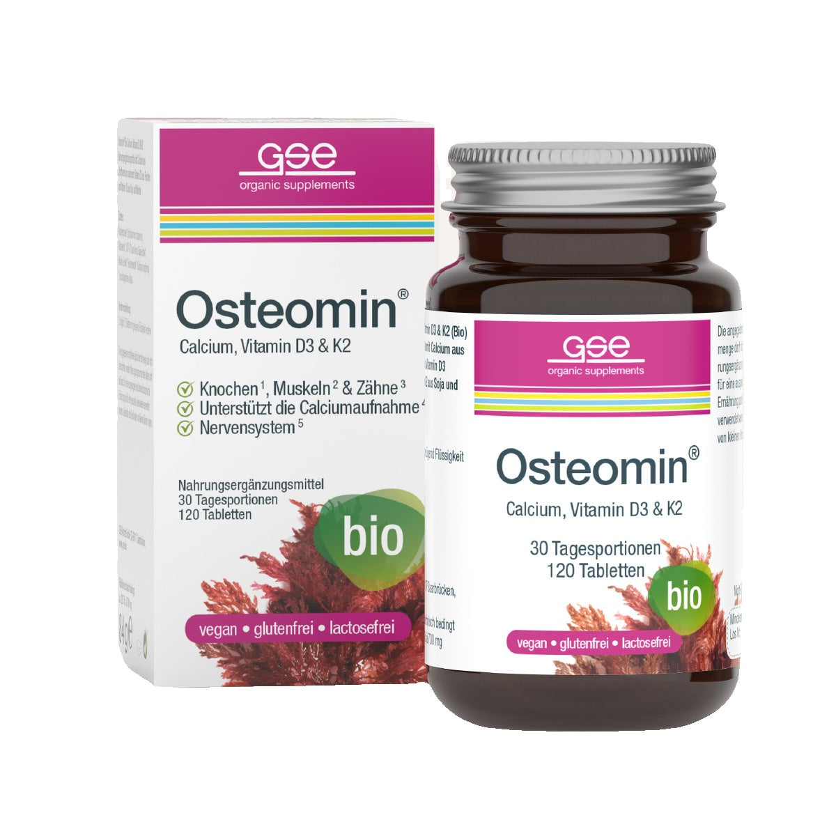 GSE - Osteomin Bio - 120 Tabletten