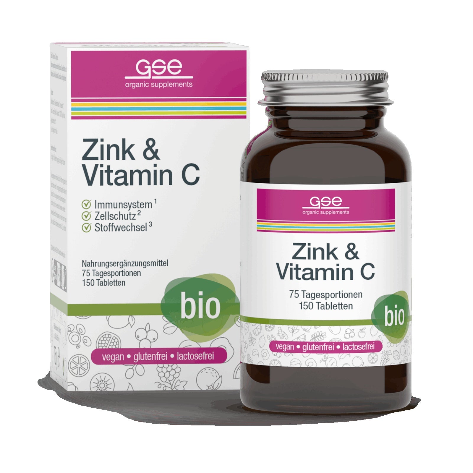 GSE - Zinc + Vitamin C (Organic)
