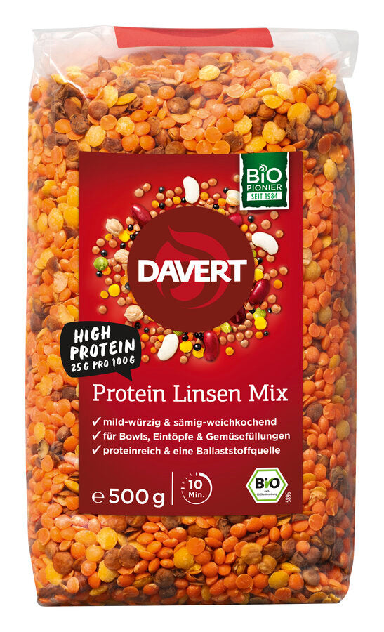 Davert - Protein Linsen Mix Bio 500g