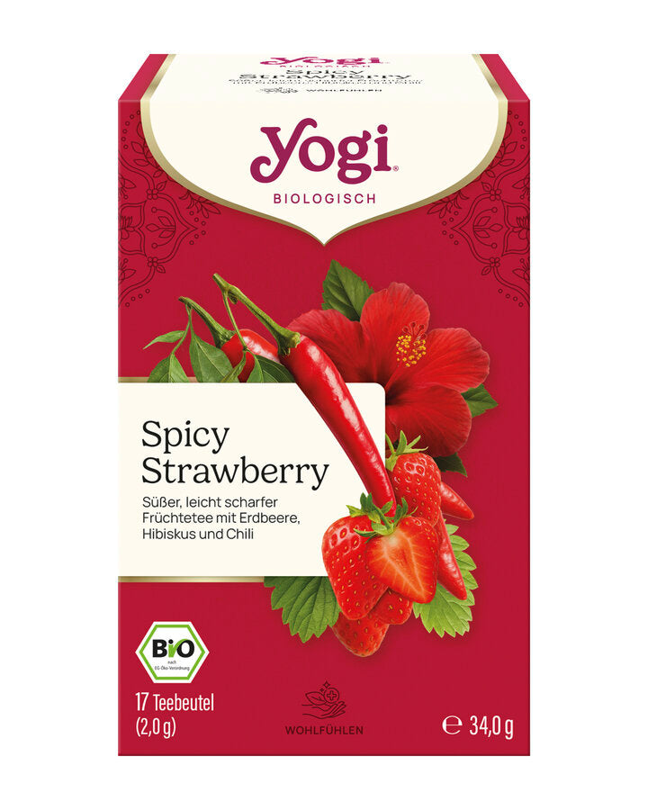 Yogi Tea - Spicy Strawberry Bio
