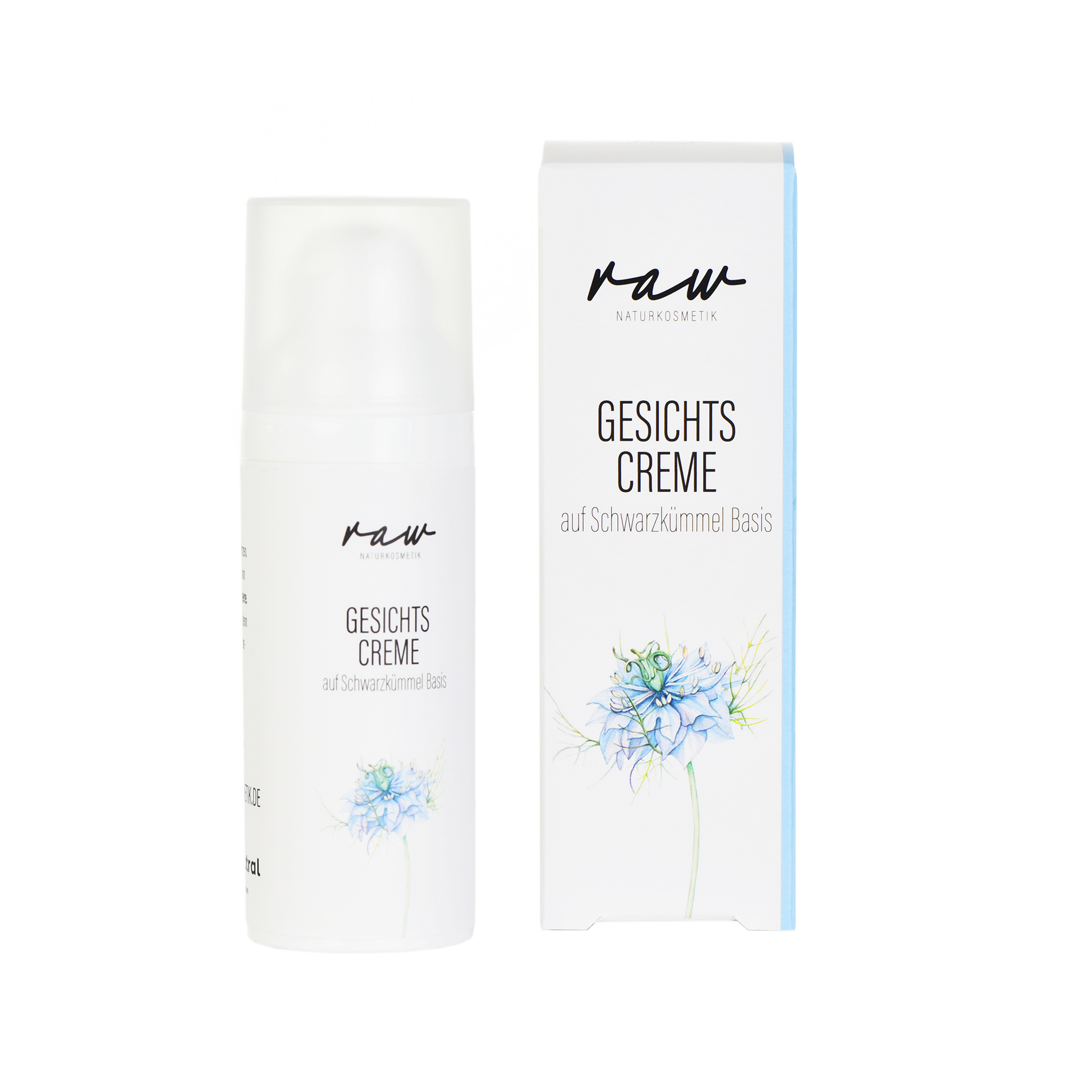 RAW Naturkosmetik - Gesichtscreme Schwarzkümmel