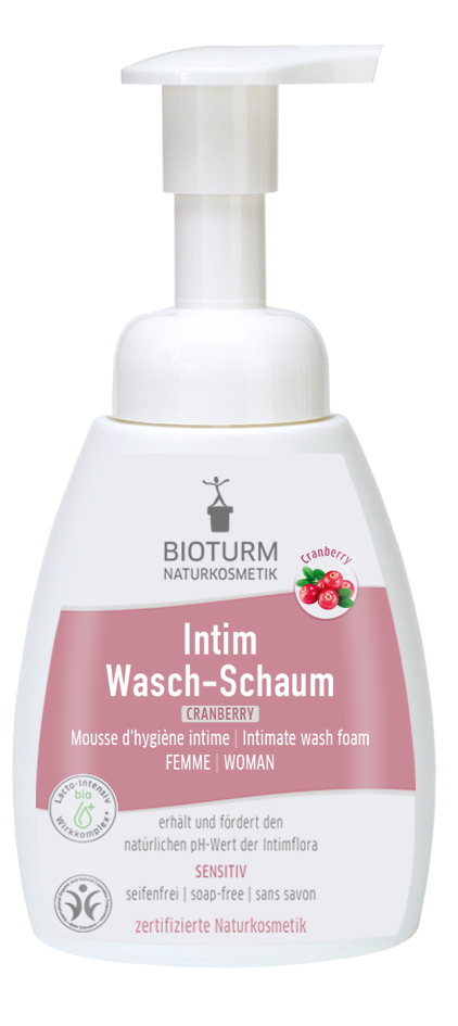 Bioturm - Intimate Wash Foam Cranberry No.90