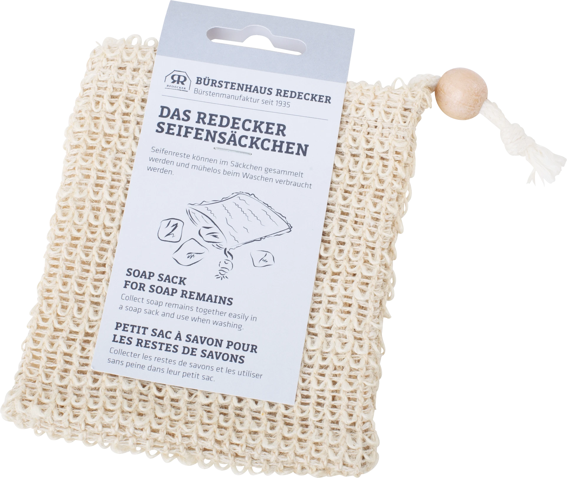 Redecker, De Sisal Seifensäckchen