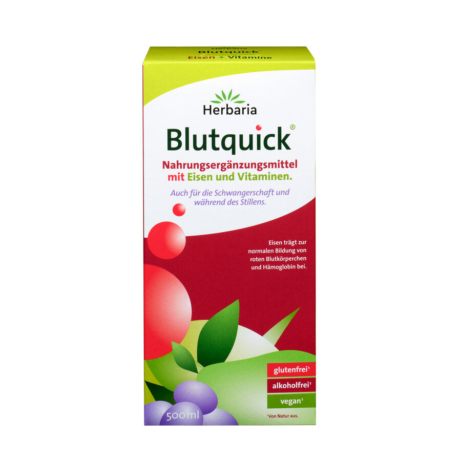 Herbaria - Blutquick bio Ferro + Vitamine - 250ml