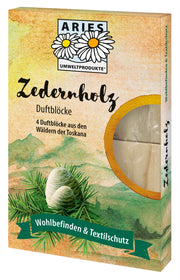 Aries - Zedernholz Duftblöcke gegen Motten - 4 St_9066.jpg