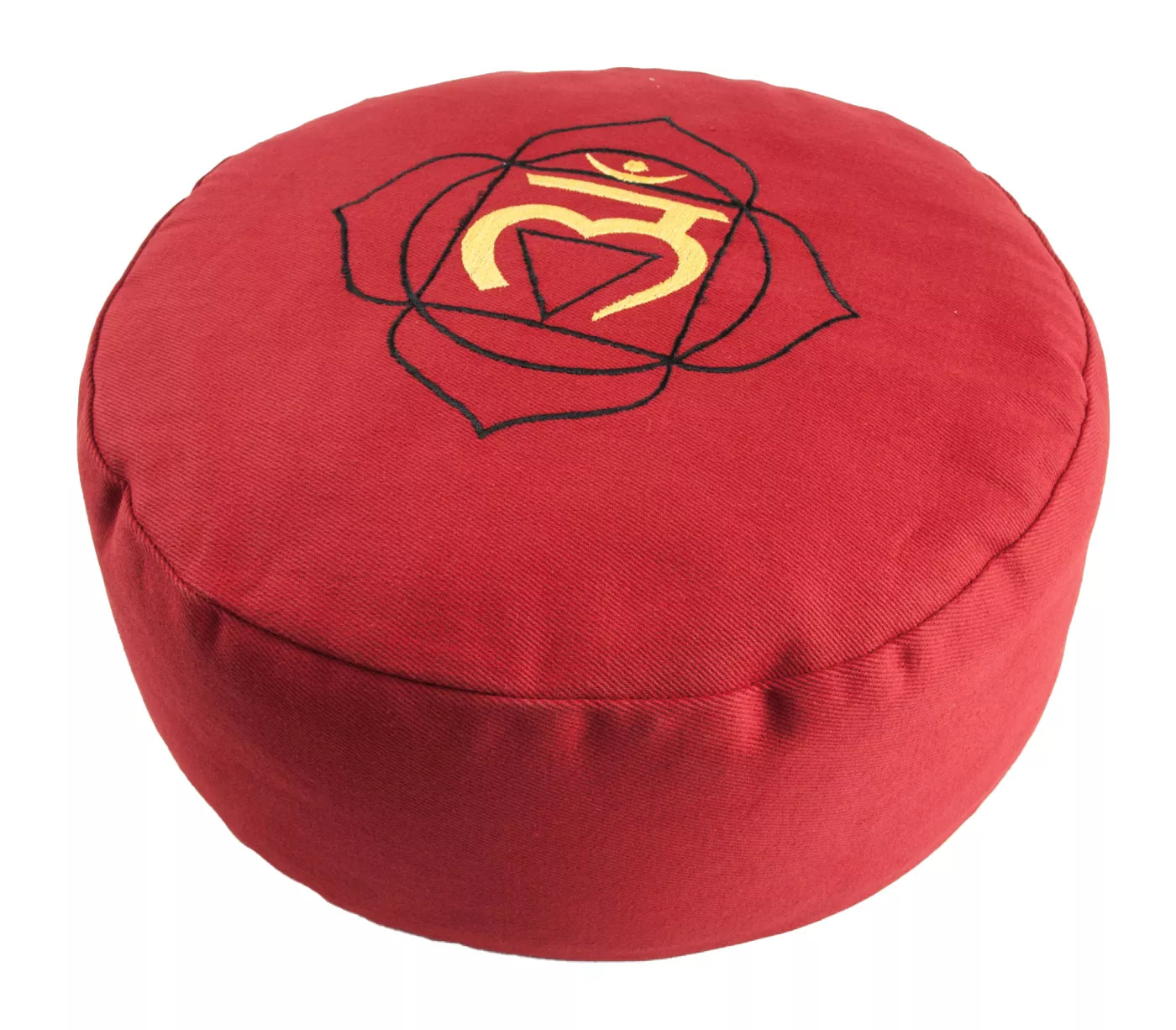 Berk - Wurzelchakra Meditationskissenmit Buchweizen gefüllt - rot_13941.jpg