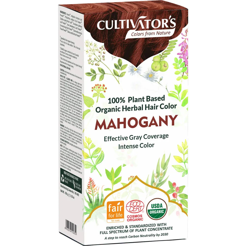 CULTIVATOR'S - Natürliche Pflanzenhaarfarbe Mahagoni - 100g_14212.jpg