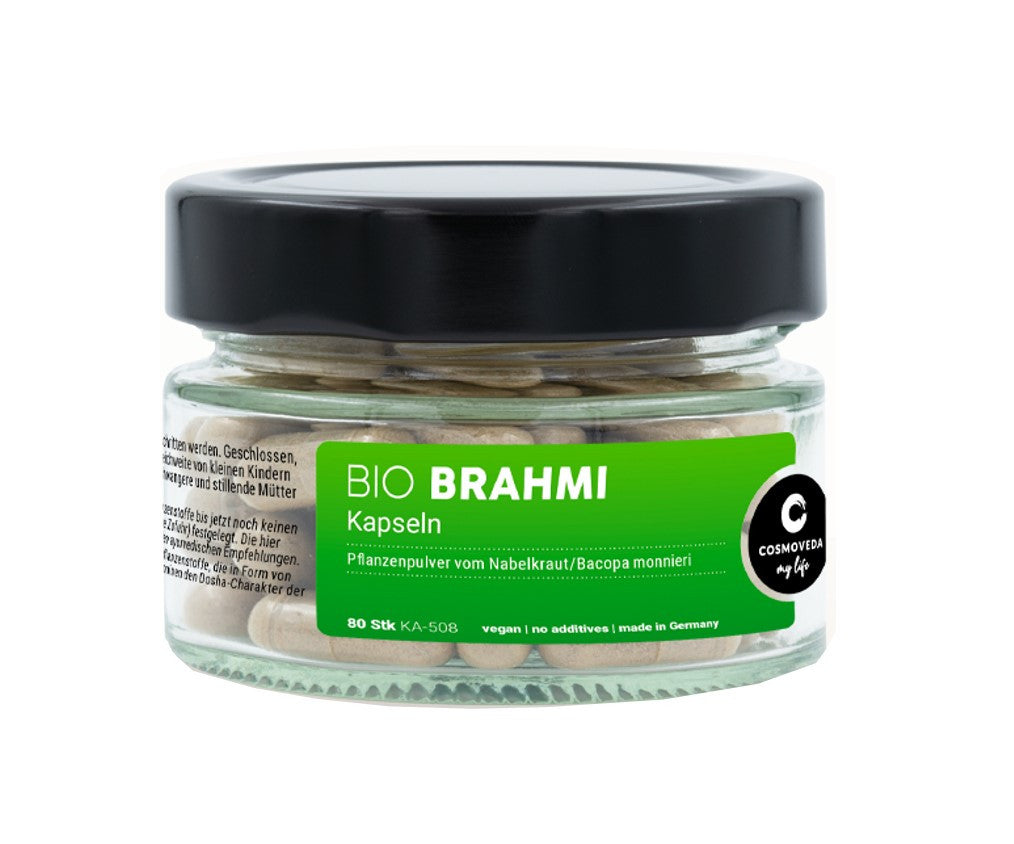 Cosmoveda - BIO Brahmi Kapseln - 80 Kapseln