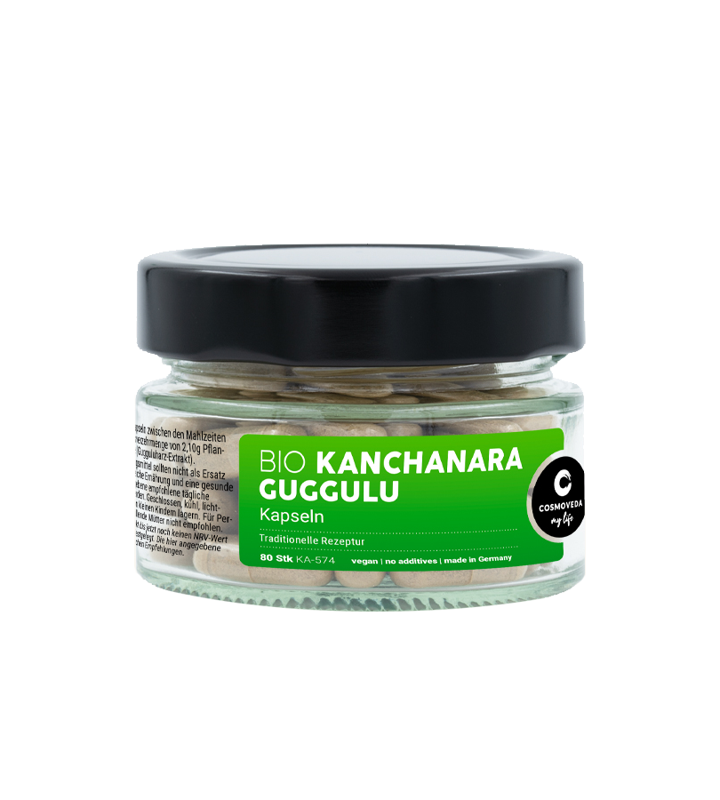 Cosmoveda - BIO Kanchanara Guggulu Kapseln - 80 Stück_11224.jpg