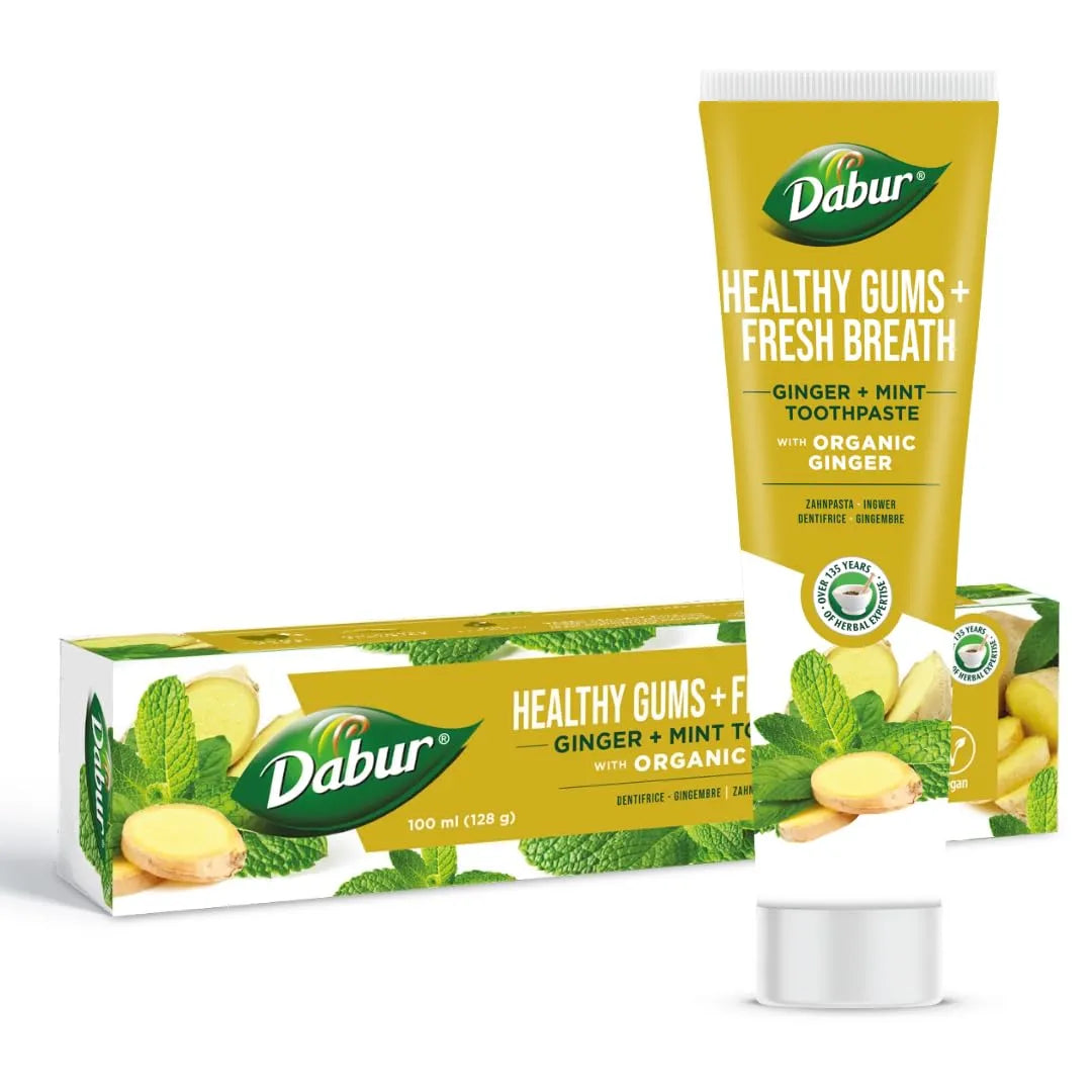 Dabur - Herbal Ginger + Mint Zahnpasta - 100ml_14103.jpg