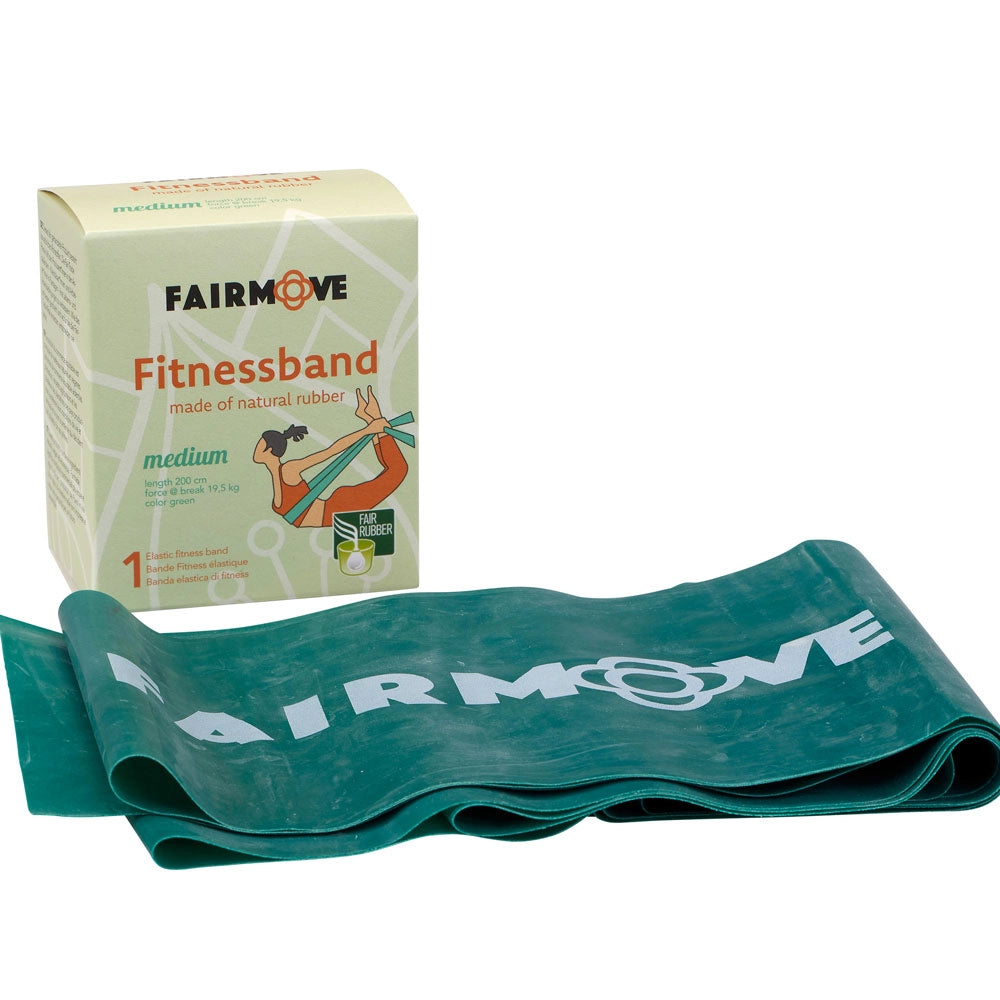 Fair Move - Fitnessband Naturkautschuk Grün - Medium 0,25 mm_14604.jpg