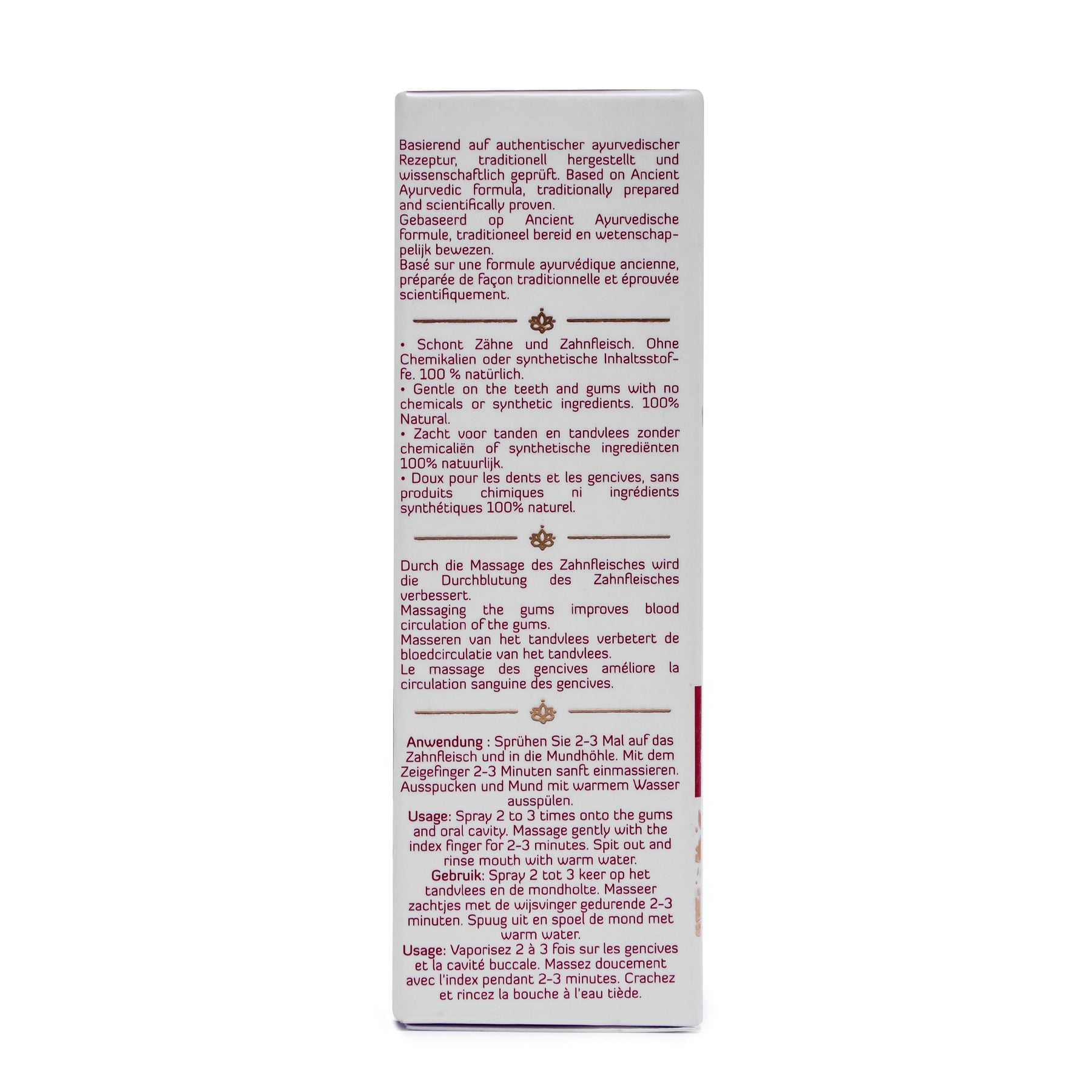 Maharishi Ayurveda - Huile de soin des gencives Ayurdent® - 50 ml